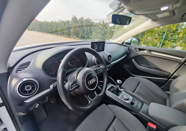 Audi A3 cena 61900 przebieg: 204000, rok produkcji 2016 z Konin małe 79